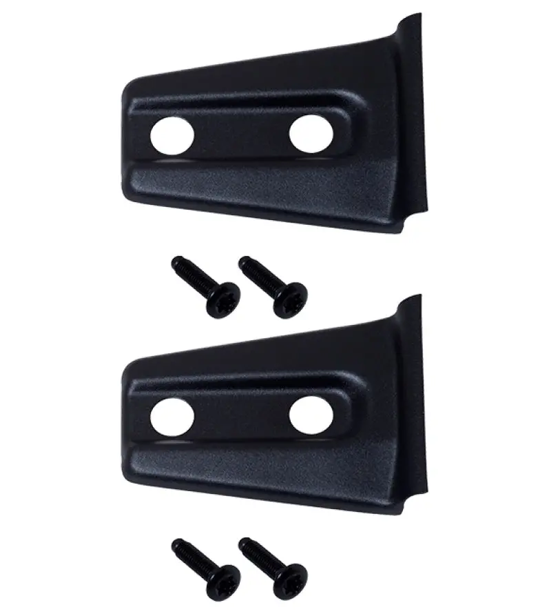 Kentrol 07-18 Jeep Wrangler Jk Hood Hinge Overlays Pair- Textured Black 1