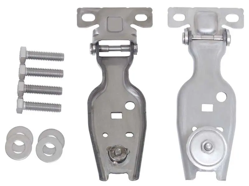 Kentrol 07-18 Jeep Wrangler Jk Liftgate Hinge Pair Bare Grey 1
