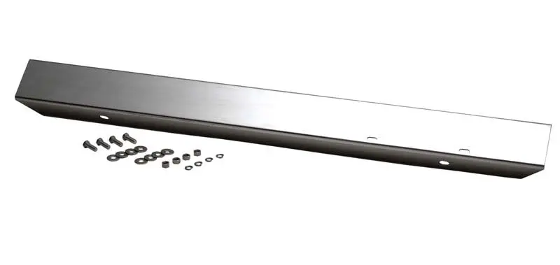 Kentrol 45-86 Jeep Cj 42 Inch Front Bumper Without Hole - Polished Silver 1