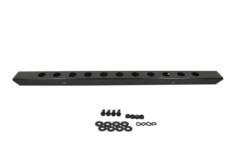 Kentrol 45-86 Jeep Cj 54 Inch Front Bumper With Holes - Powdercoat Black 1