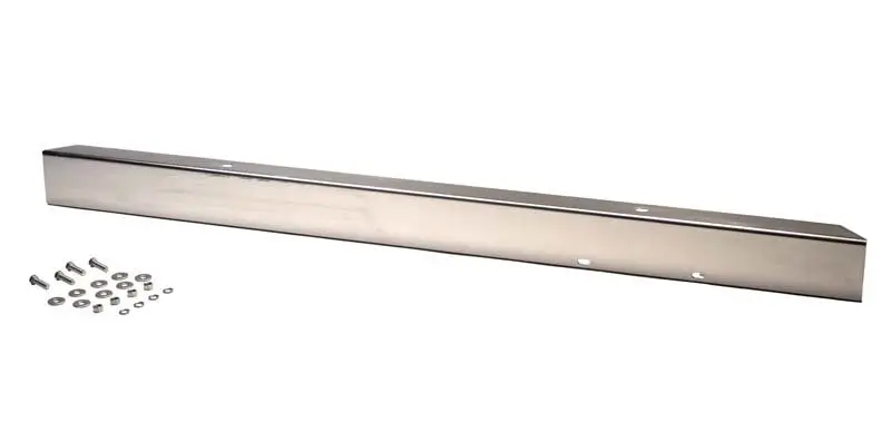 Kentrol 45-86 Jeep Cj 54 Inch Front Bumper Without Holes - Polished Silver 1