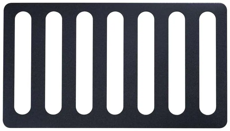 Kentrol 55-77 Jeep Cj5 Hood Vent - Powdercoat Black 1