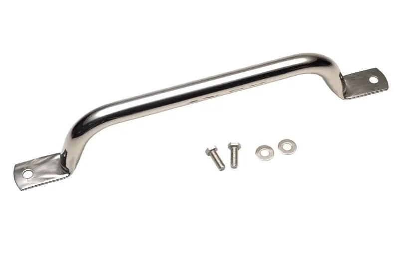 Kentrol 55-86 Jeep Cj Grab Bar - Polished Silver 1