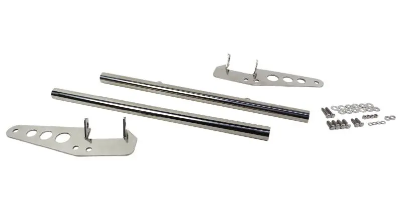 Kentrol 55-86 Jeep Cj Grill Guard - Polished Silver 1