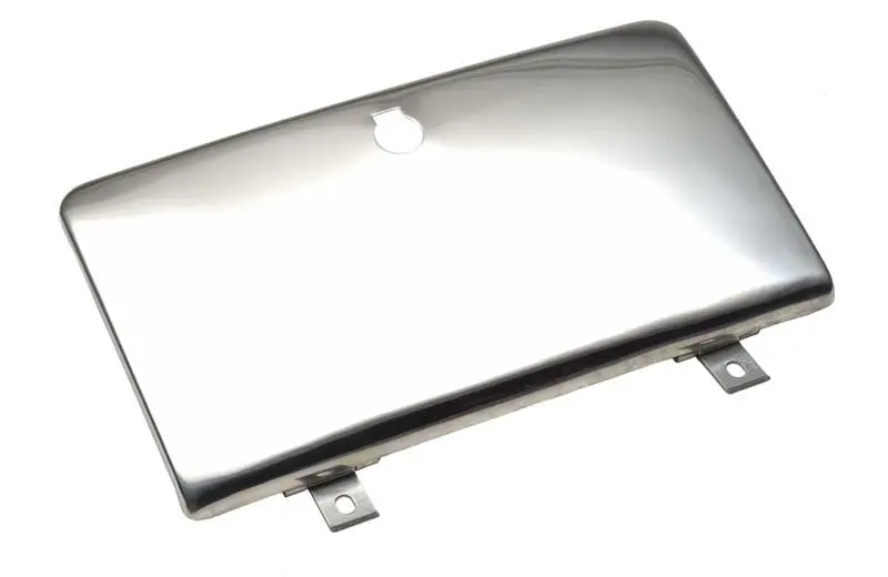 Kentrol 72-86 Jeep Cj Glove Box Door - Polished Silver 1