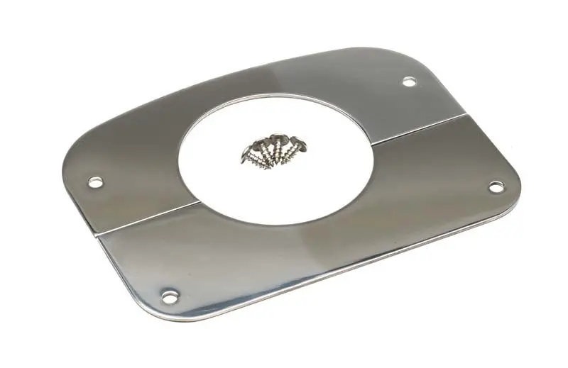 Kentrol 76-86 Jeep Cj Column Cover - Polished Silver 1
