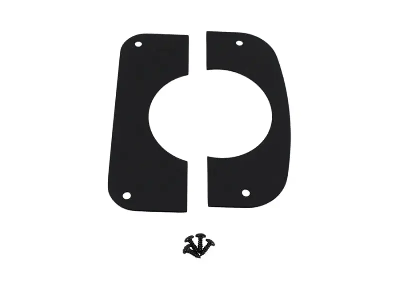 Kentrol 76-86 Jeep Cj Column Cover - Powdercoat Black 1