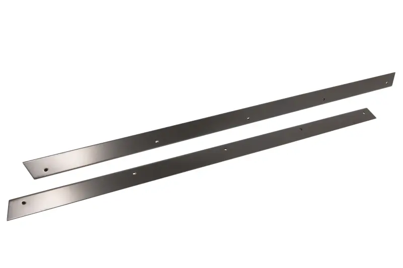 Kentrol 76-86 Jeep Cj7 Rocker Guards Black Powdercoat Stainless 1