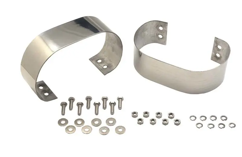 Kentrol 76-95 Jeep Cj/Wrangler Yj Bumperettes Pair - Polished Silver 1
