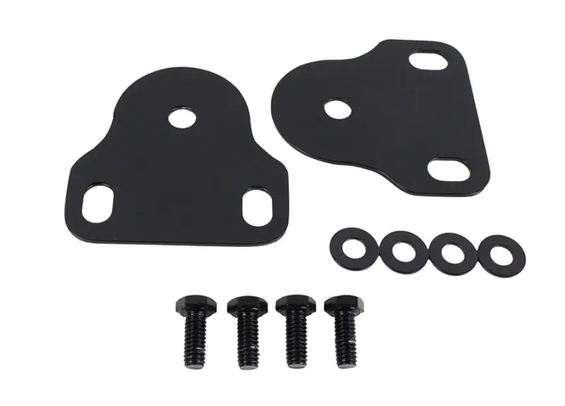 Kentrol 76-95 Jeep Cj/Wrangler Yj Interior Windshield Brackets Pair - Powdercoat Black 1