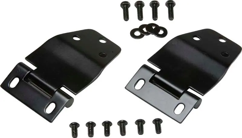 Kentrol 77-86 Jeep Cj7 Hardtop Liftgate Hinge Pair - Powdercoat Black 1