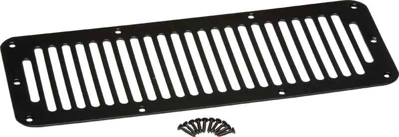 Kentrol 78-86 Jeep Cj Hood Vent - Powdercoat Black 1