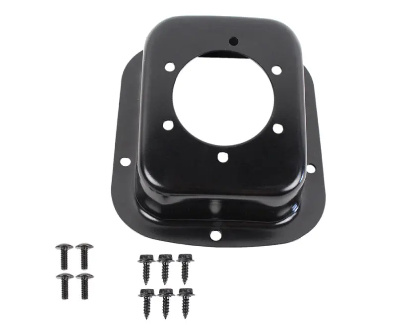 Kentrol 78-95 Jeep Cj/Wrangler Yj Gas Filler Neck - Powdercoat Black 1