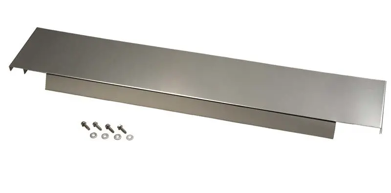 Kentrol 87-95 Jeep Wrangler Yj 410 Stainless Frame Cover - Polished Silver 1