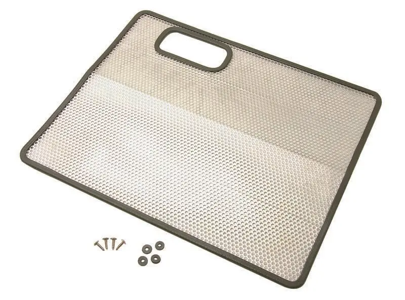 Kentrol 87-95 Jeep Wrangler Yj Bug Shield - Polished Silver 1