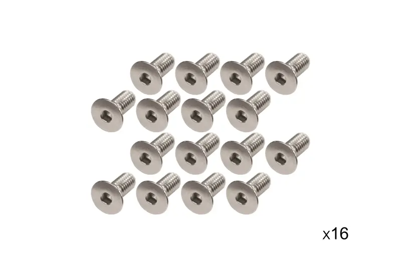 Kentrol 87-95 Jeep Wrangler Yj Windshield Bolts 16 Pack Stainless 1