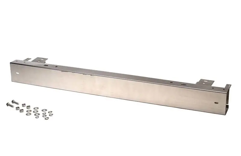 Kentrol 97-06 Jeep Wrangler Tj 50 Inch Rear Bumper - Polished Silver 1