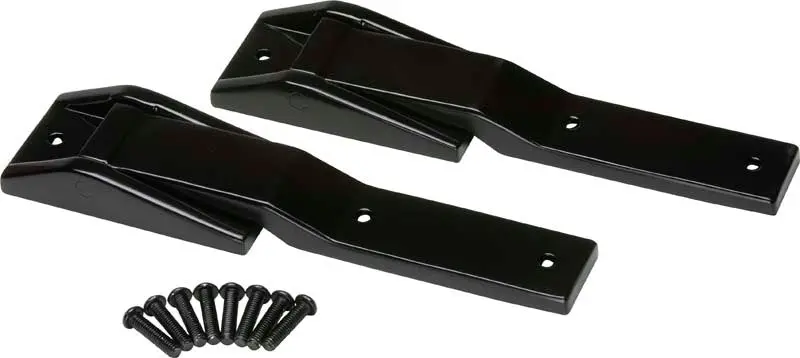 Kentrol 97-06 Jeep Wrangler Tj Tailgate Hinge Pair - Powdercoat Black 1