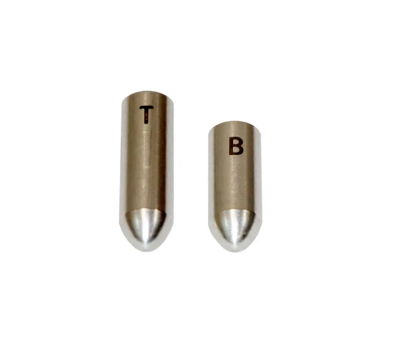 Kentrol 97-18 Jeep Wrangler Tj/Jk Door Alignment Pins - Polished Silver 1