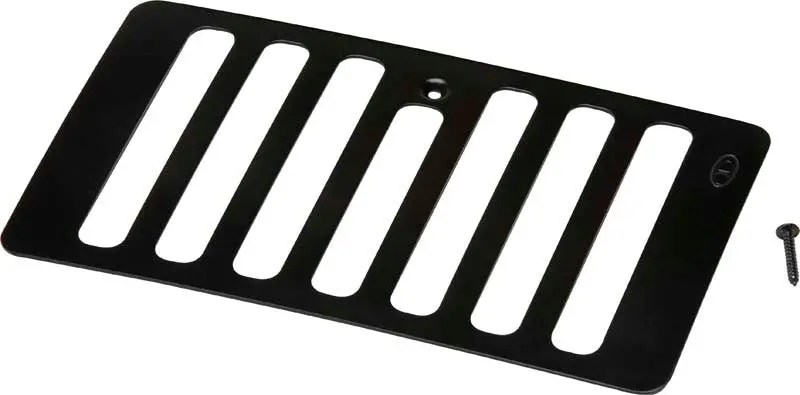 Kentrol 98-06 Jeep Wrangler Tj Hood Vent - Powdercoat Black 1