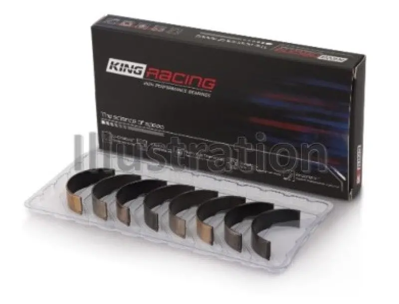 King Engine Bearings Renault F8q 784/F7r/F1n (Size 0.25 Oversized) Performance Rod Bearing Set 1