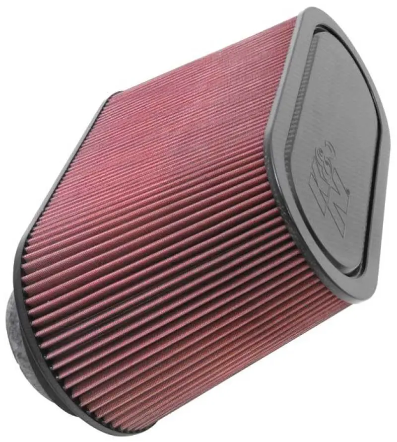 K&N Custom Racing Unique Oval Tapered Filter 17.313In Ol B/7.75In Ow B/14.625Inol T/6.125Inow T/9In 2