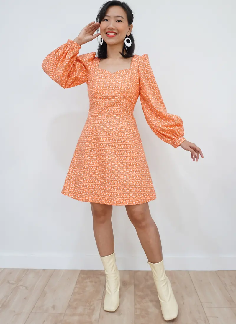 Know Me Pattern 2021 Misses' Dress By Gwen Heng 1