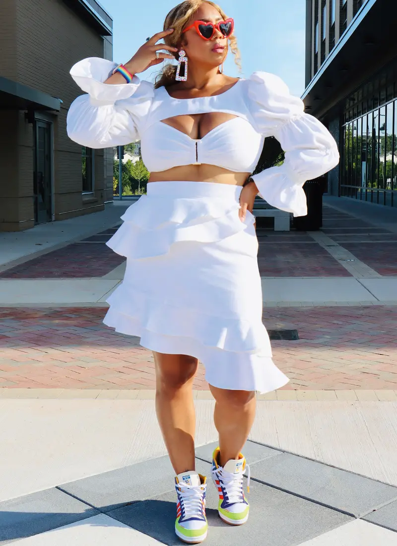Know Me Pattern 2022 Misses' Top And Skirt By The Corny Rainbow 1