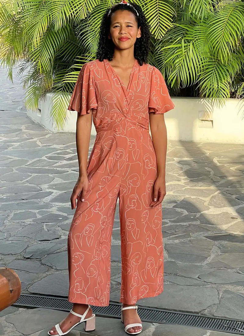 Know Me Sewing Pattern 2008 Misses' And Women's Jumpsuit By Handmade Millennial 1