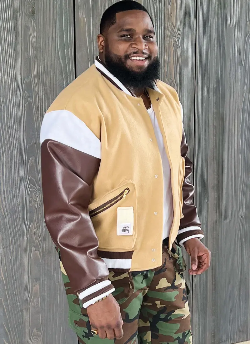 Know Me Sewing Pattern 2010 Men's Varsity Bomber Jacket By Sins Of Many 1
