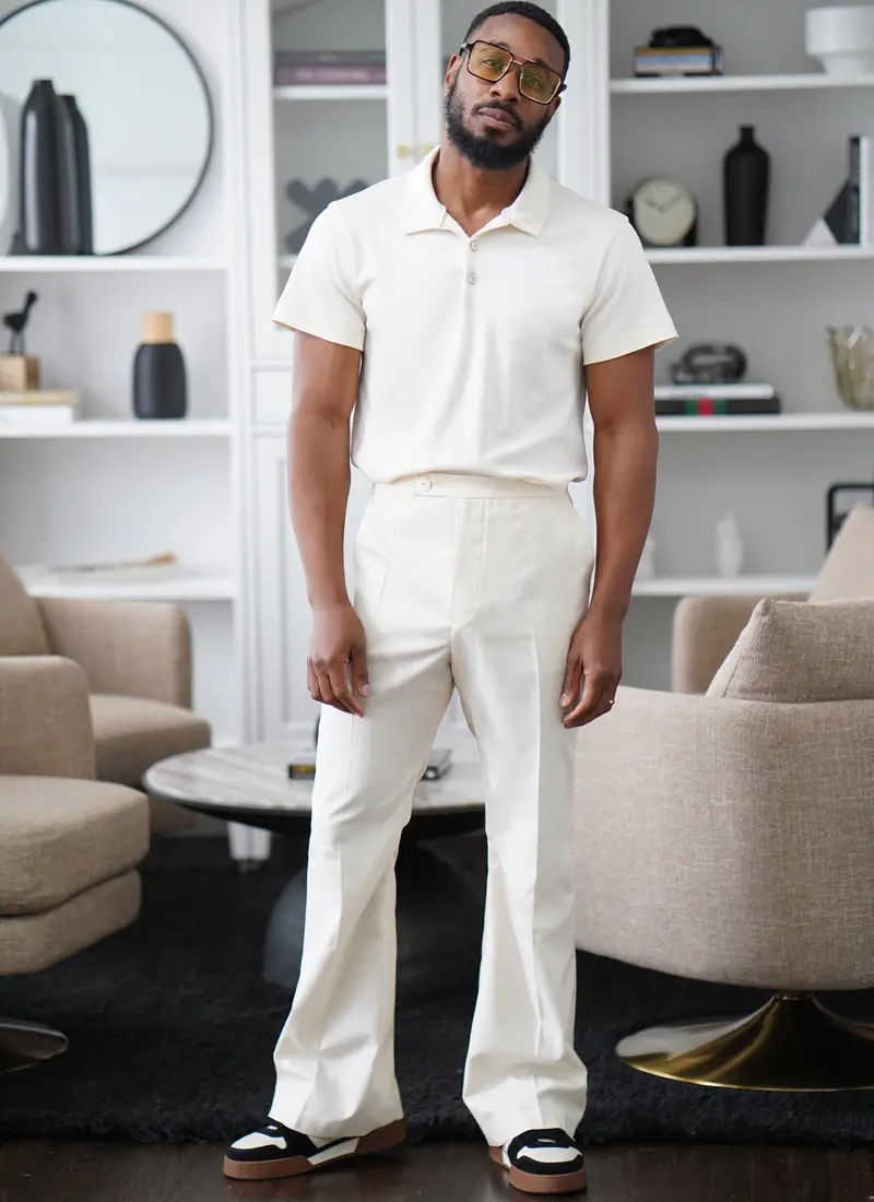 Know Me Sewing Pattern 2035 Men's Polo Shirt And Pants 1