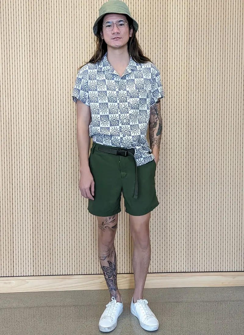 Know Me Sewing Pattern 2041 Men's Convertible Pants And Shorts 1