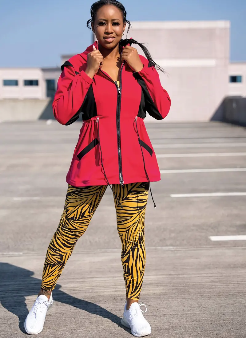 Know Me Sewing Pattern 2051  Jacket, Bra Top, And Leggings By Duana M. Chandler 1