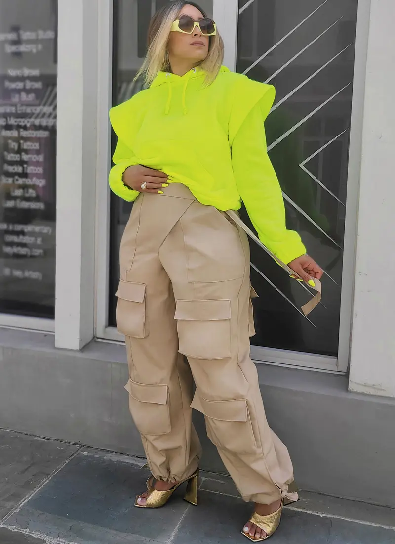 Know Me Sewing Pattern 2054 Sweatshirt And Cargo Pants By Keechii B Style 1