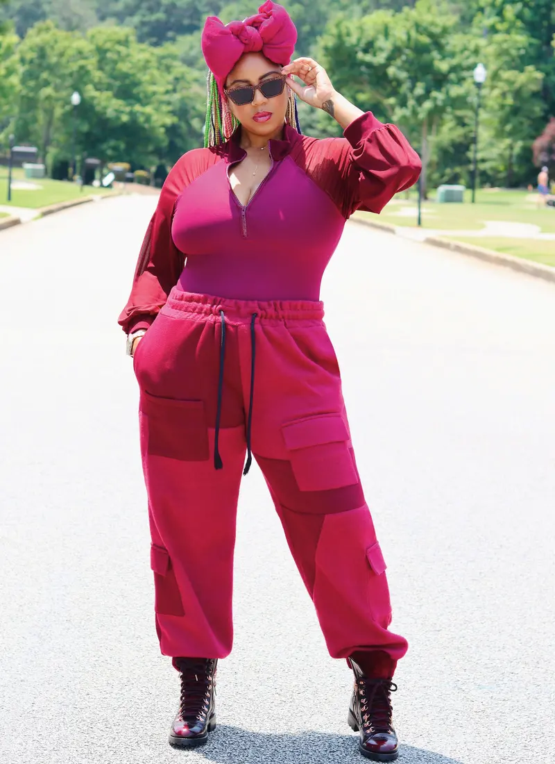 Know Me Sewing Pattern 2055  Bodysuit And Cargo Sweatpants By The Corny Rainbow 1