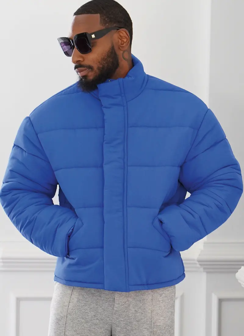 Know Me Sewing Pattern 2061 Men's Puffer Coat By Norris Dánta Ford 1