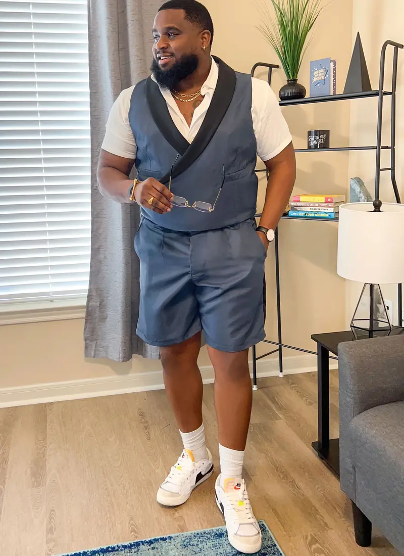 Know Me Sewing Pattern 2071 Men's Vest And Shorts By Sins Of Many 1