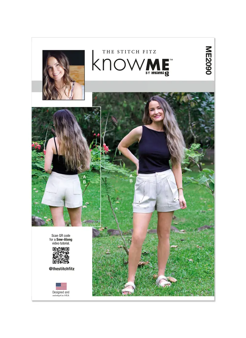 Know Me Sewing Pattern 2090 Shorts And Knit Top By The Stitch Fitz 2