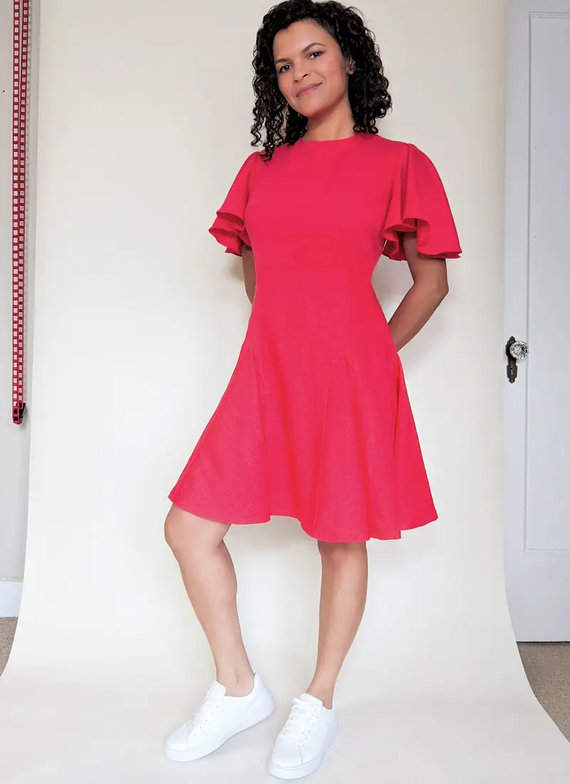 Know Me Sewing Pattern 2091 Dress With Sleeve Variations By Lydia Naomi 1