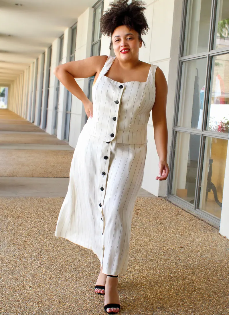 Know Me Sewing Pattern 2107 Misses' And Miss Petite Top And Skirt By Raven Maureen 1