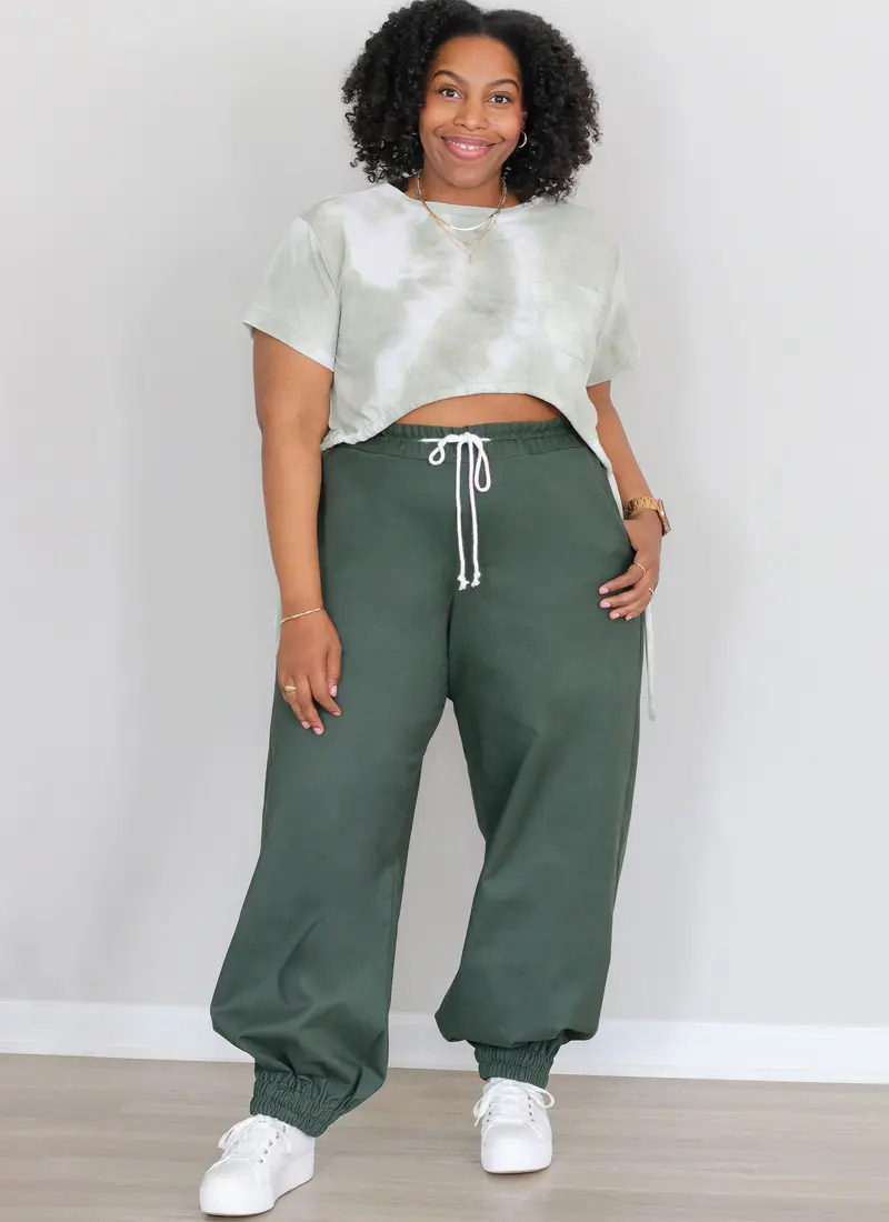Know Me Sewing Pattern 2110 Knit Top And Woven Pants By Brittany J. Jones 1