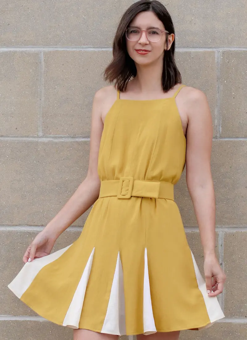 Know Me Sewing Pattern 2112 Misses' Dress And Belt By Holly Darling 1