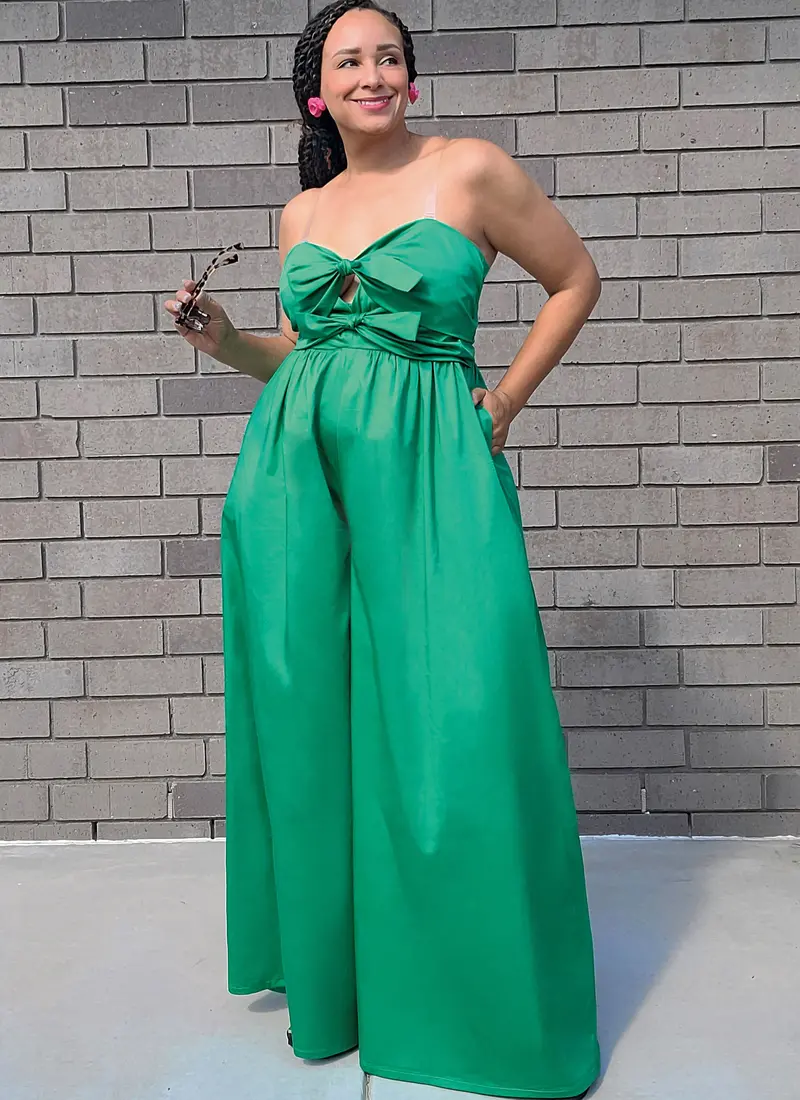 Know Me Sewing Pattern 2116 Misses' Dress And Jumpsuit By Keechii B Style 1