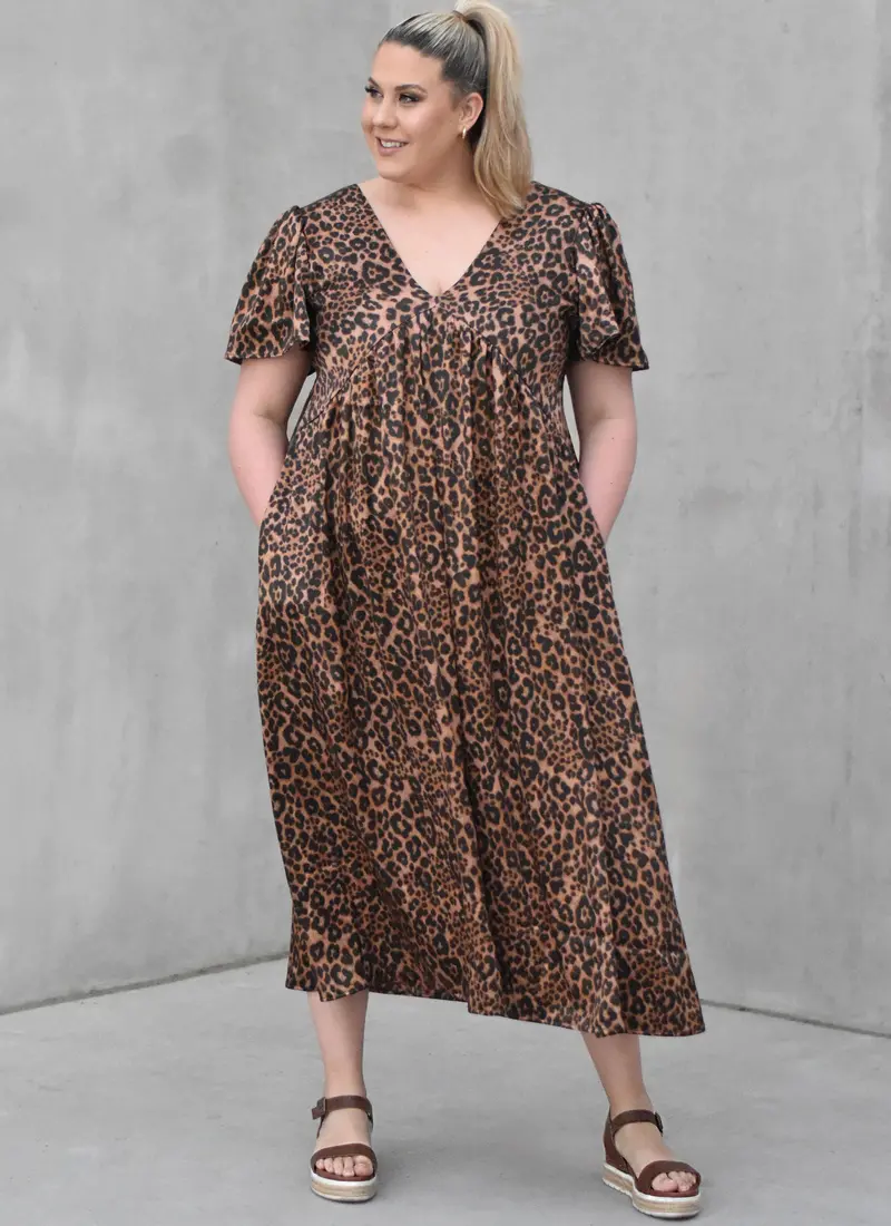 Know Me Sewing Pattern 2120 Misses' Dress With By Alisha Grace 1