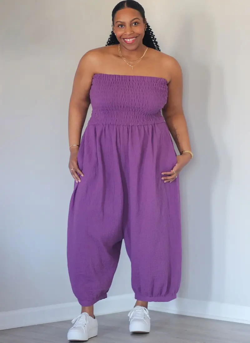 Know Me Sewing Pattern 2122 Misses' Jumpsuit By Brittany J. Jones 1