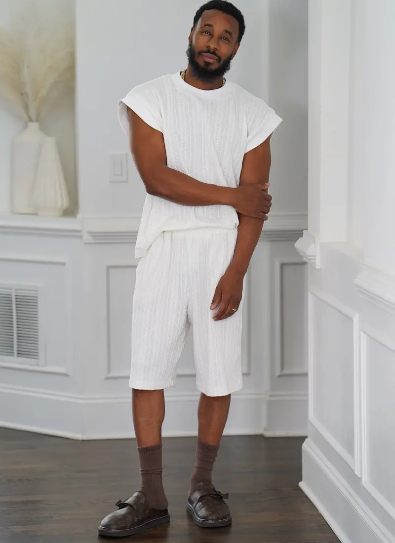Know Me Sewing Pattern 2130 Men's Knit Top And Shorts By Norris Dánta Ford 1