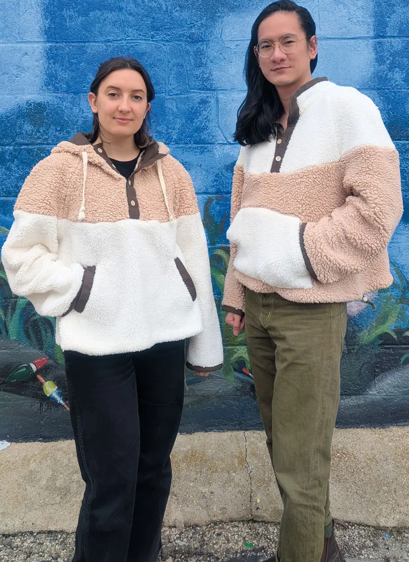 Know Me Sewing Pattern 2136 Unisex Contrast Jackets By Donny Q 1