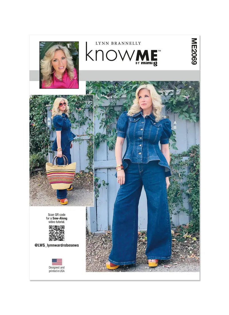 Know Me Sewing Pattern Km2069 Top And Pants By Lynn Brannelly 2