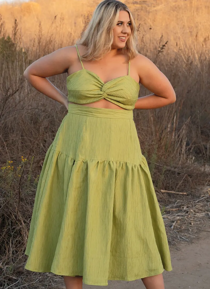 Know Me Sewing Pattern Km2073 Crop Top And Skirt By Alisha Grace 1