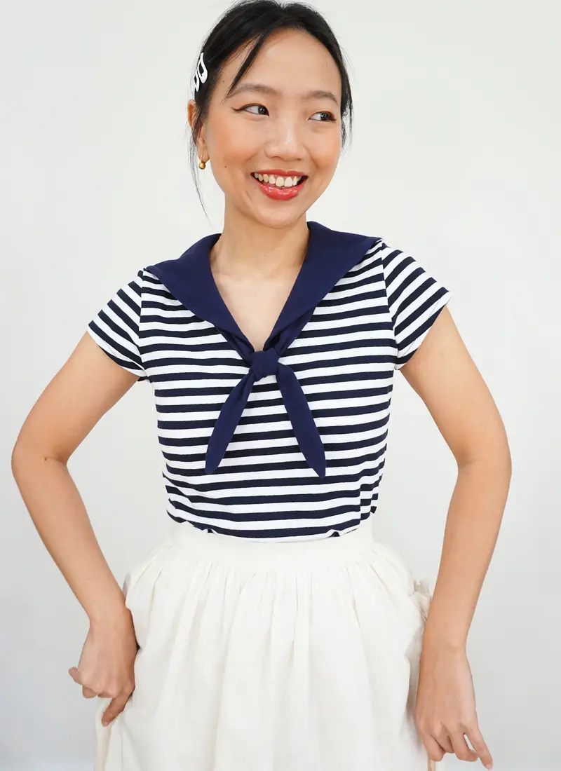 Know Me Sewing Pattern Km2078 Knit Tops  By Gwen Heng 1